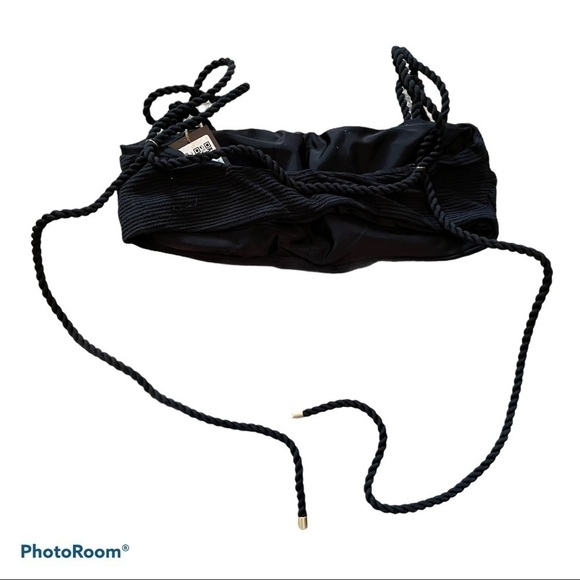 RIO De Sol St-Tropez-Black Reto bikini top - Picture 6 of 8